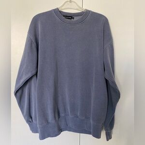 Women's Blue Crewneck Sweater